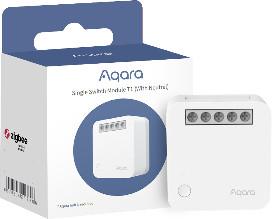 Aqara Single Switch Module T1 - Aqara Switches & Dimmers in India - view 2