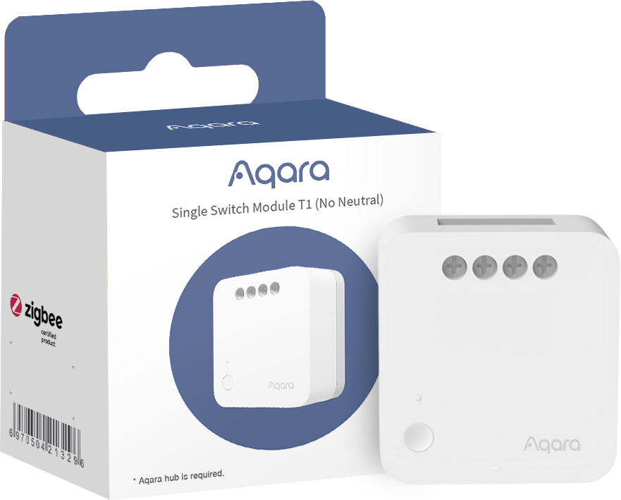 Aqara Single Switch Module T1 - Aqara Switches & Dimmers in India