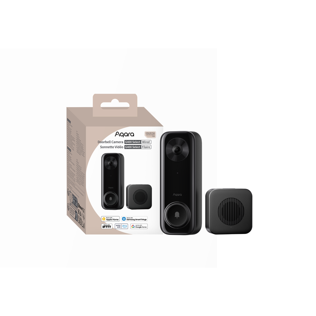 Aqara Doorbell Camera G400 Select (Wired) - Aqara Cameras in India