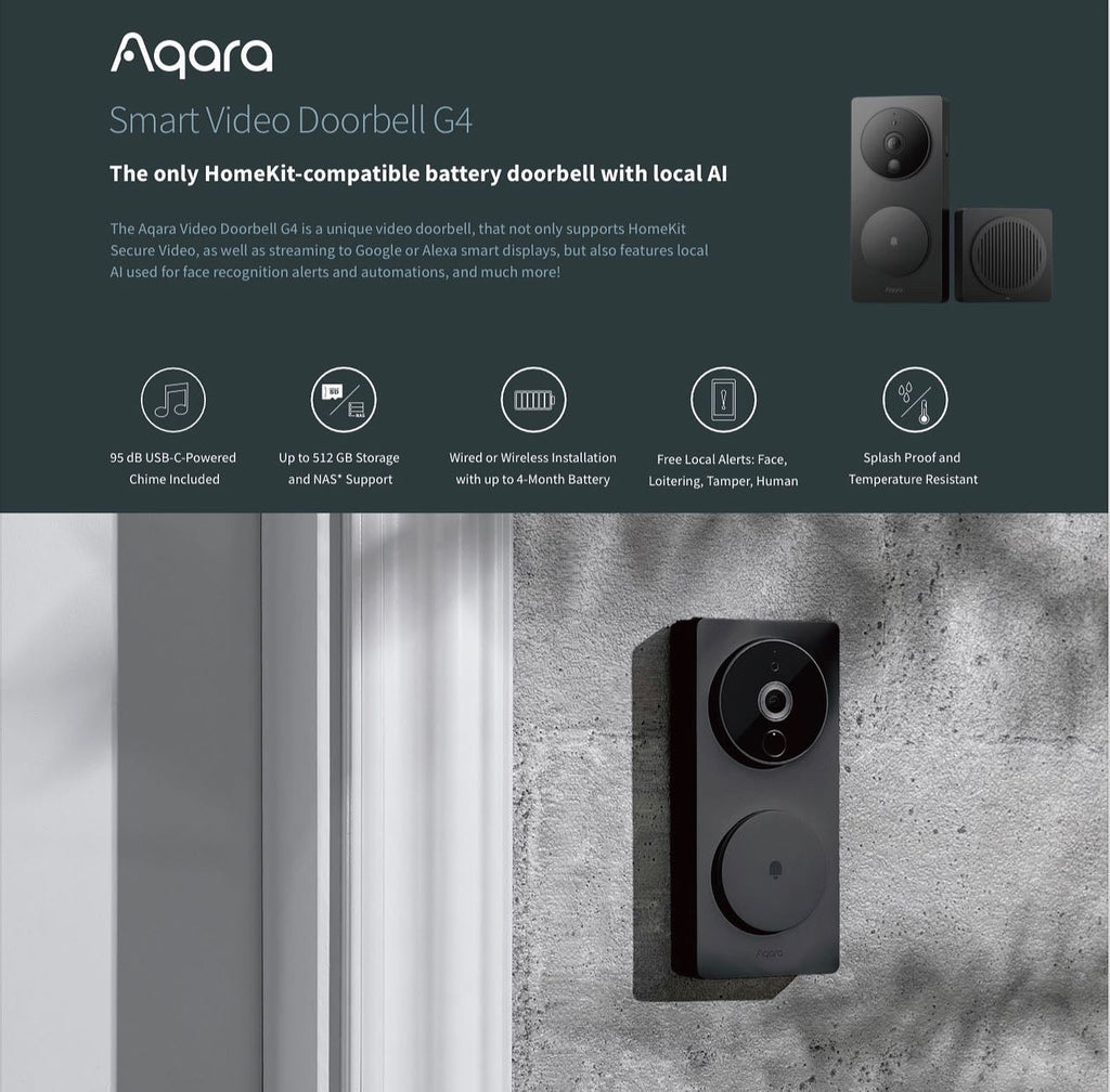 Aqara Smart Video Doorbell G4 - Aqara Cameras in India - view 3